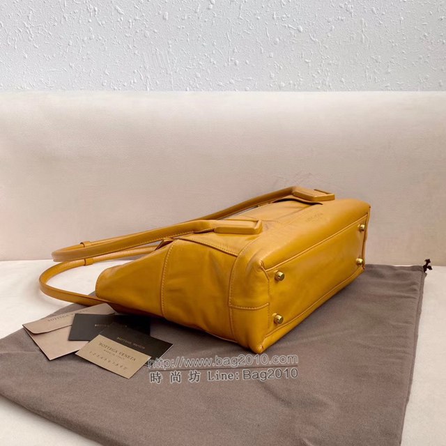 Bottega veneta高端女包 96009 寶緹嘉新款Arco48油蠟皮包 BV經典款小牛皮質中號手提包  gxz1227